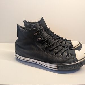 Converse Chuck Taylor Winter Leather Black Gore-Tex Men's Size 11 (Approx)